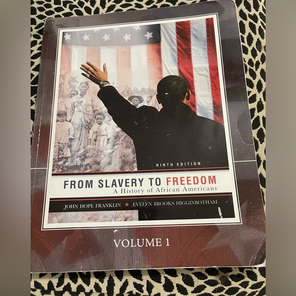 College book “From Slavery To Freedom”